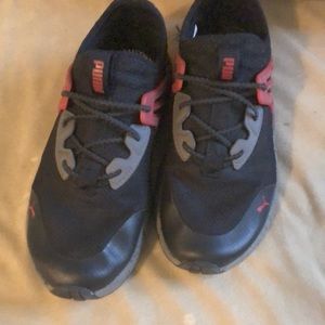 Boys Puma athletic shoes size 2 child